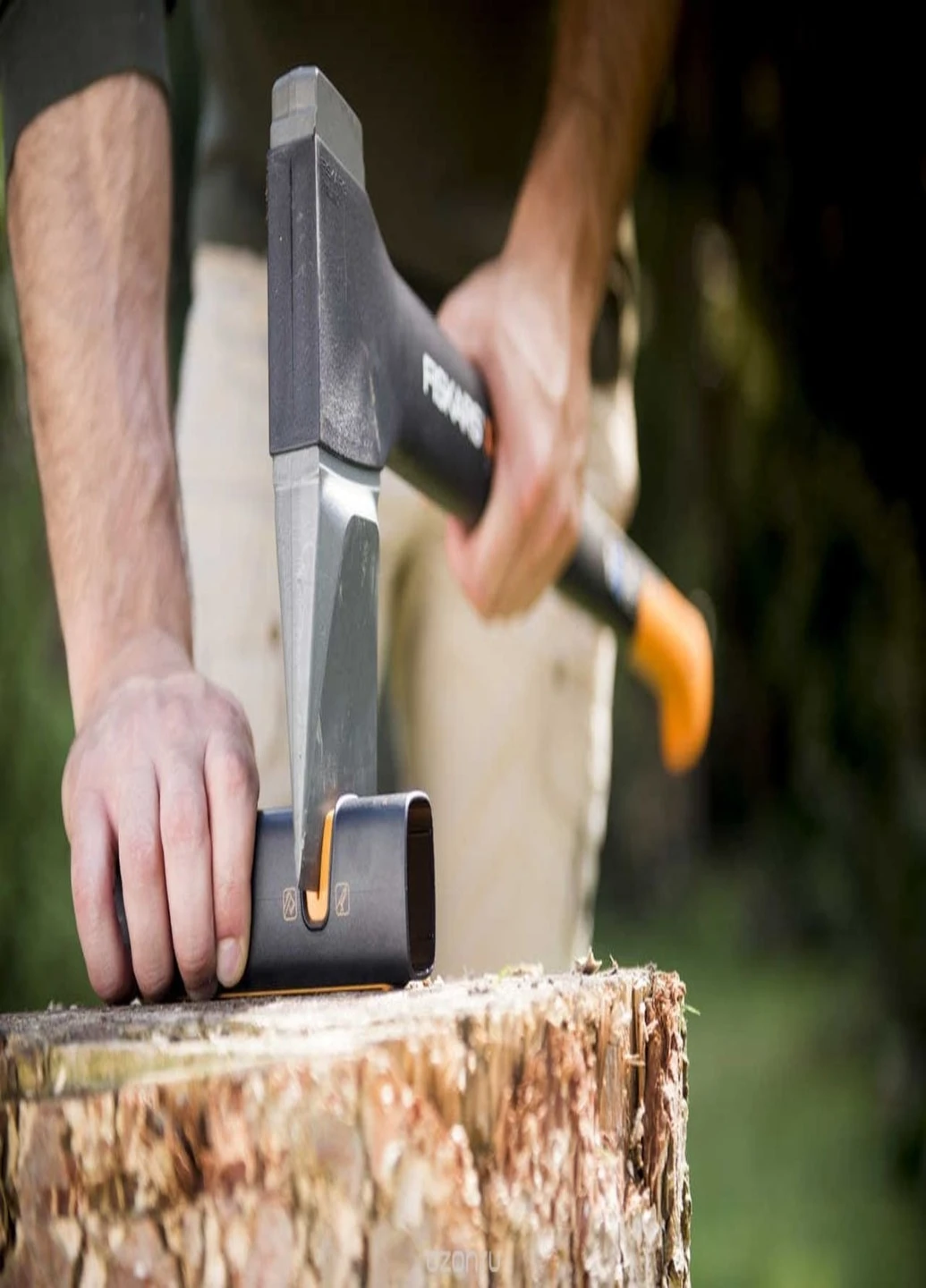 Универсальная точилка для топора и ножа Fiskars X sharp (552147) Francesco Marconi (214385308)