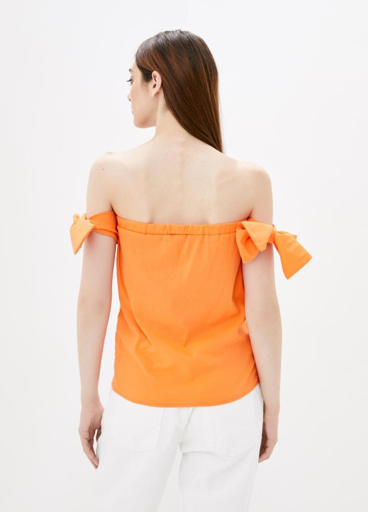 Оранжевая женская блузка santana Podium