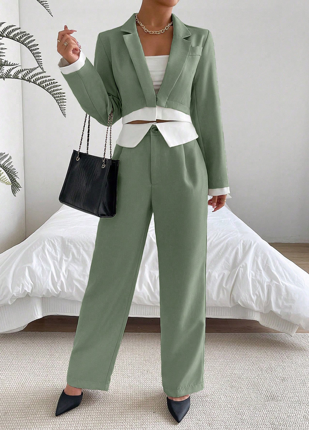 Костюм (жакет, брюки) SHEIN (341893821)