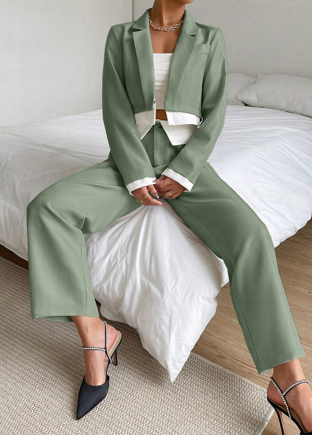 Костюм (жакет, брюки) SHEIN (341893821)