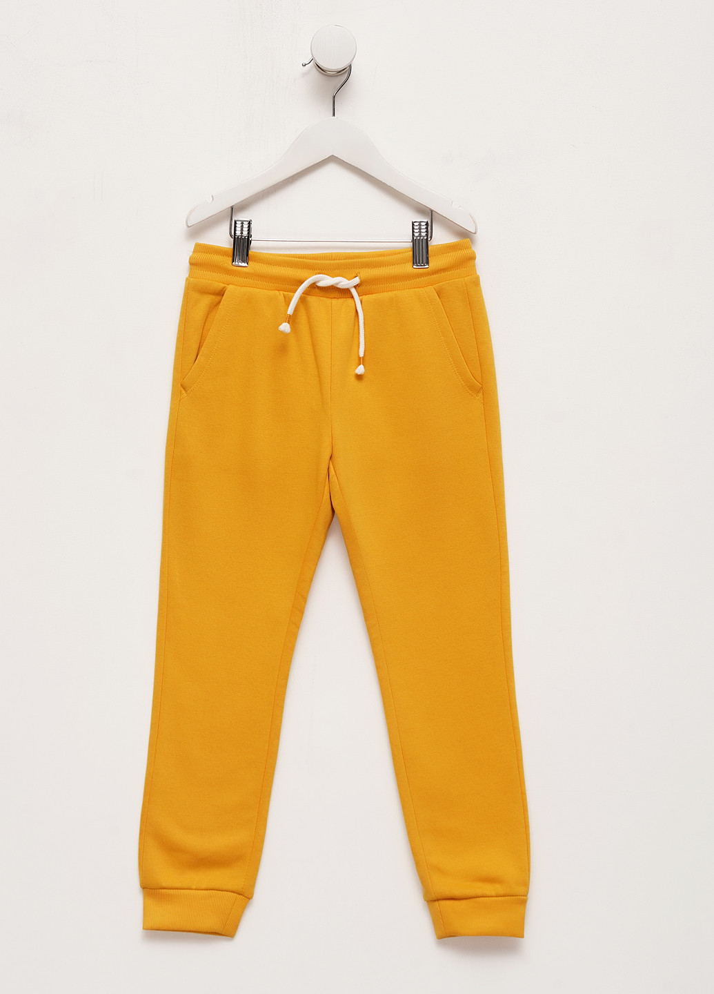 Желтые кэжуал демисезонные джоггеры брюки C&A