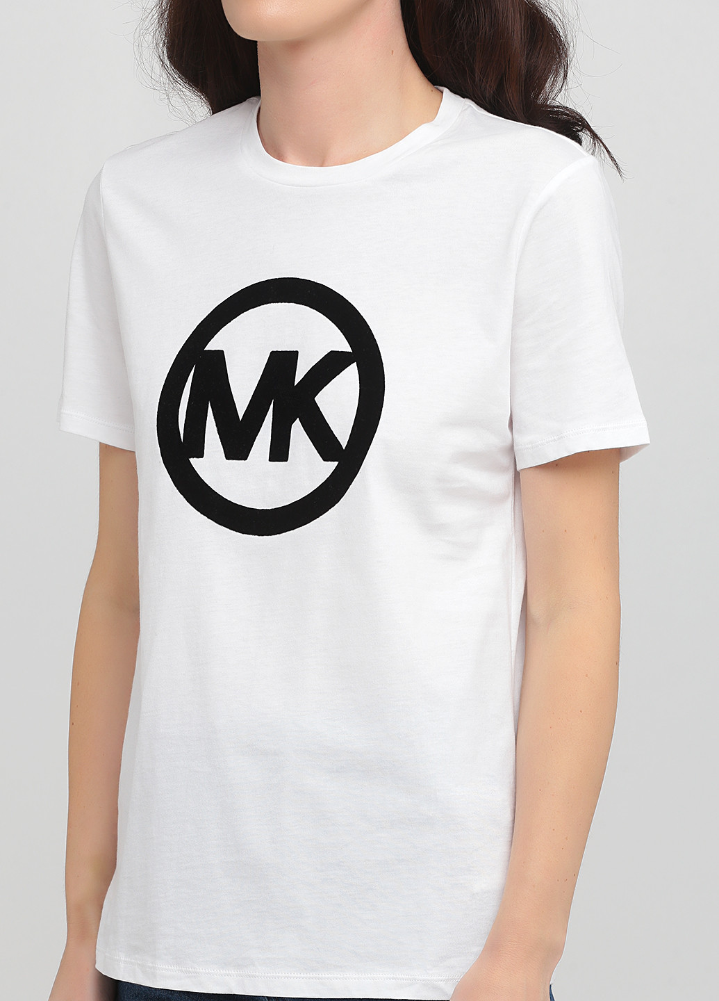 Біла літня футболка Michael Kors