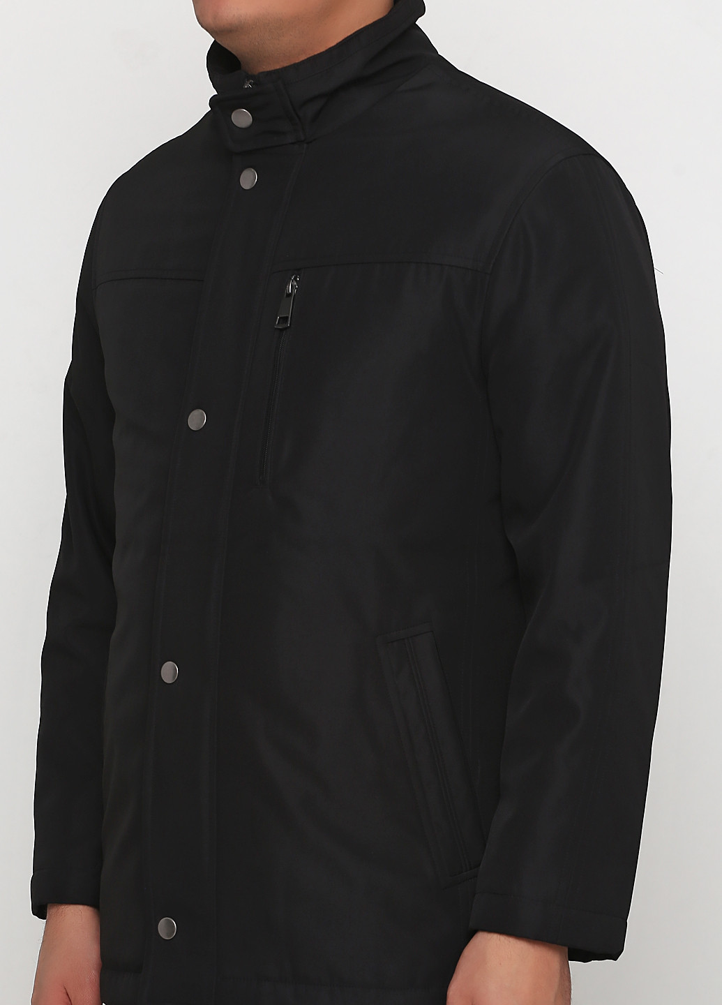 Чорна демісезонна куртка Tomas Goodwin