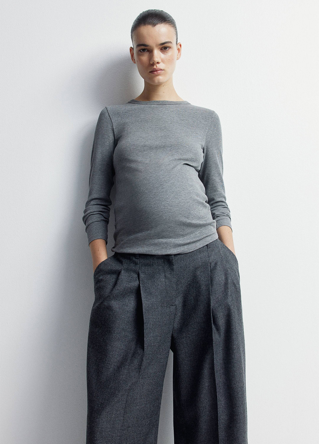 Лонгслів для вагітних H&M (361285705)