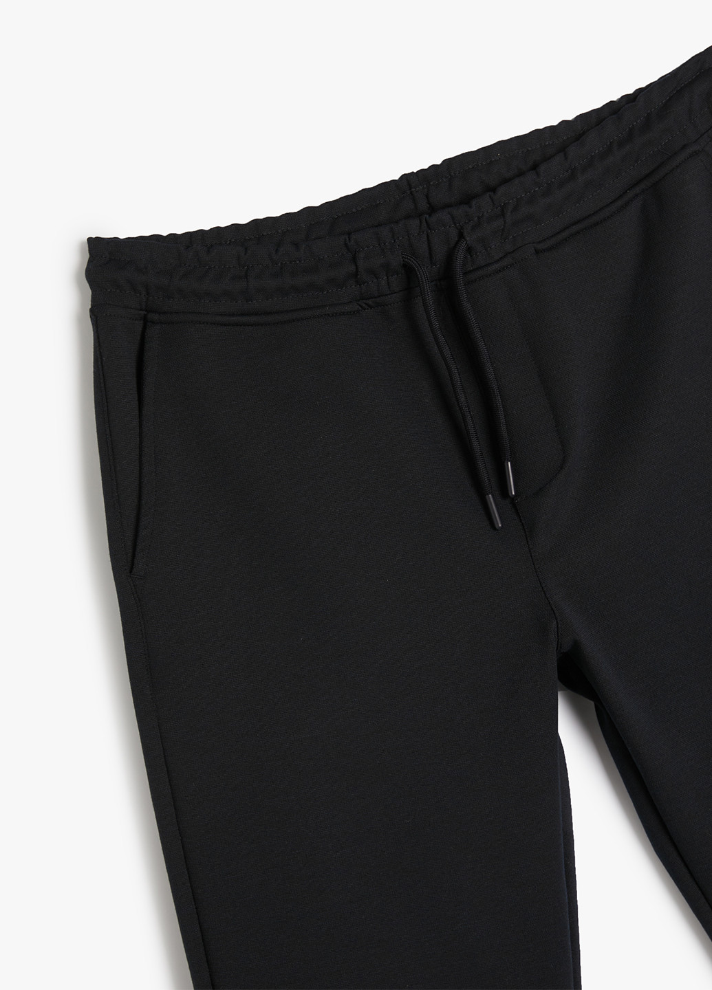 Черные кэжуал, спортивные демисезонные зауженные брюки KOTON