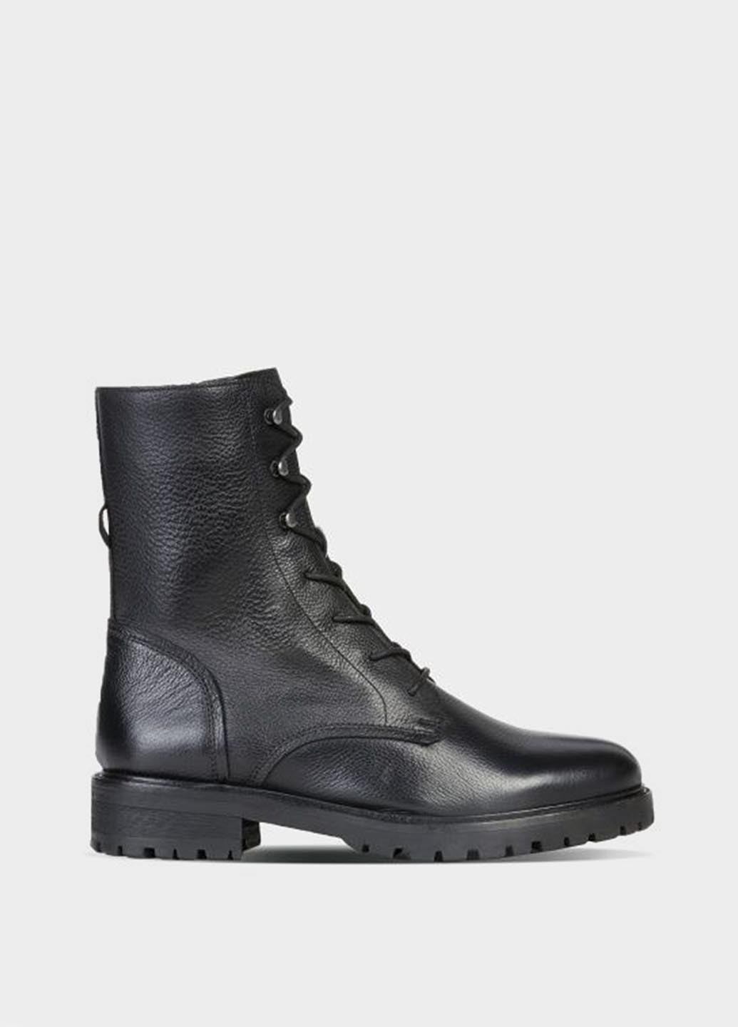 Осенние ботинки Geox со шнуровкой, на тракторной подошве