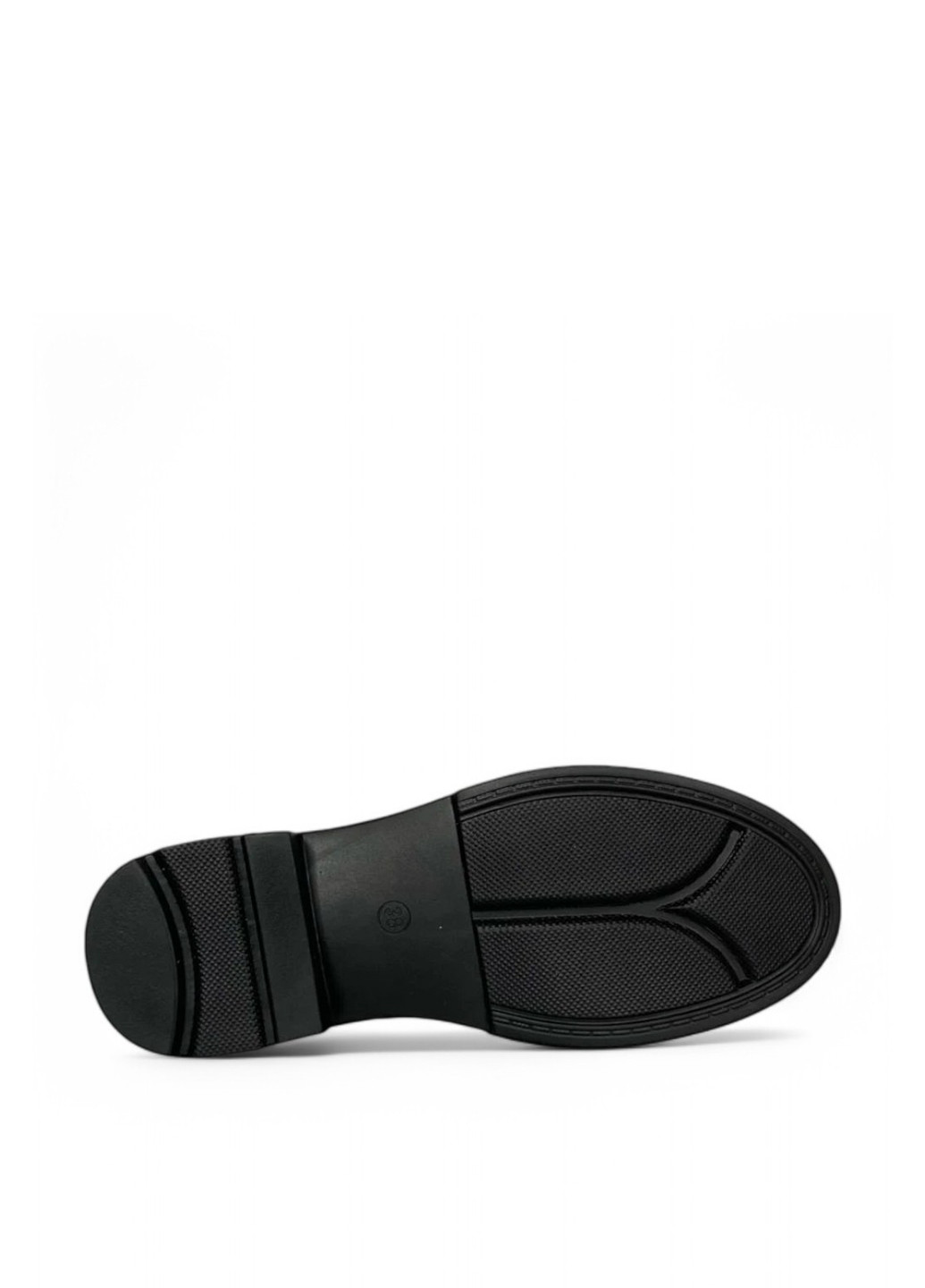 Meego Туфли лоферы черный з натуральная кожа, румыния — демисезон (322090508)