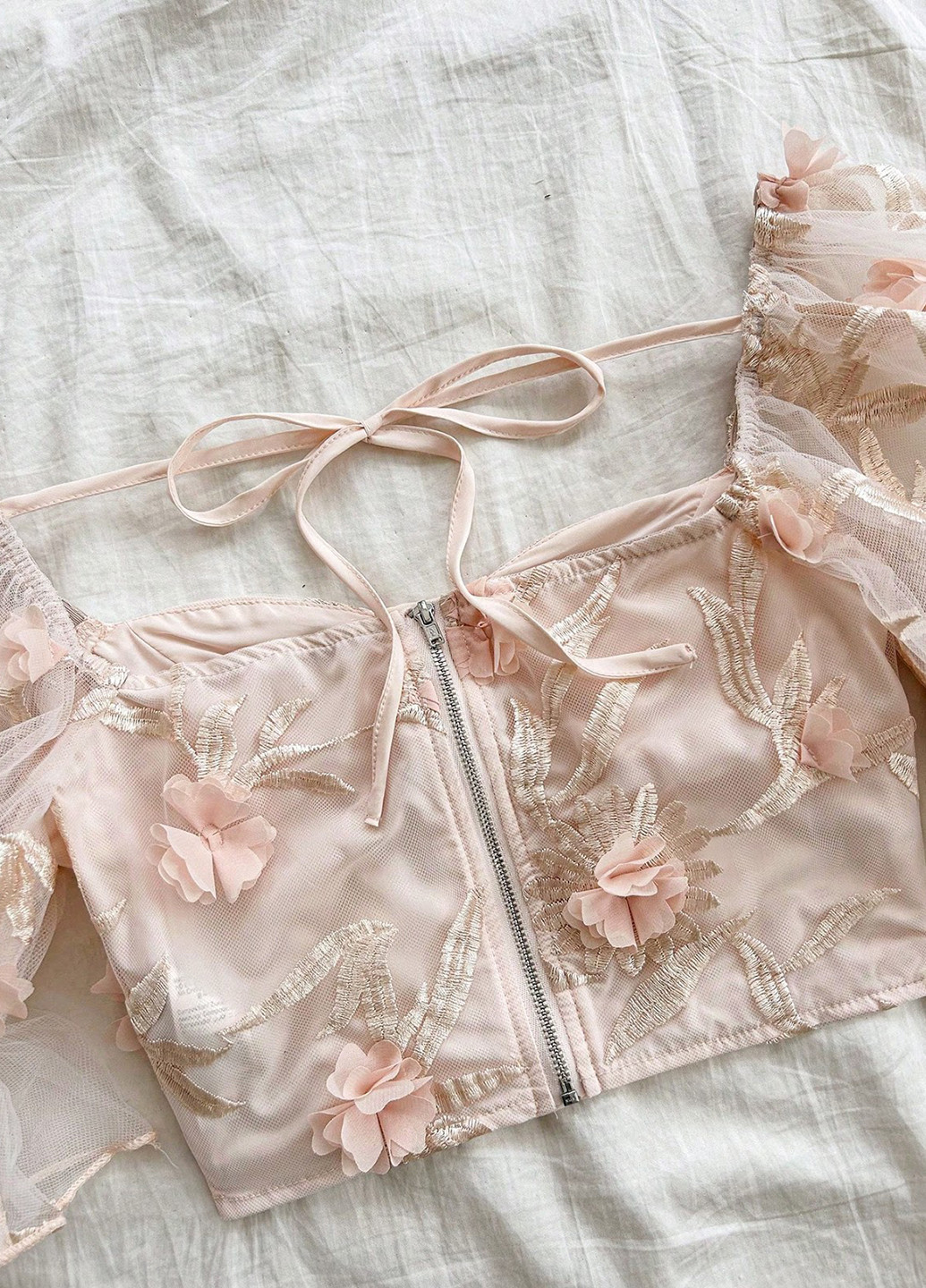 Світло-рожева блуза SHEIN