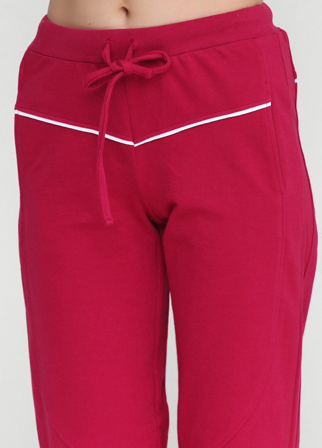 Темно-розовые спортивные демисезонные брюки Senti