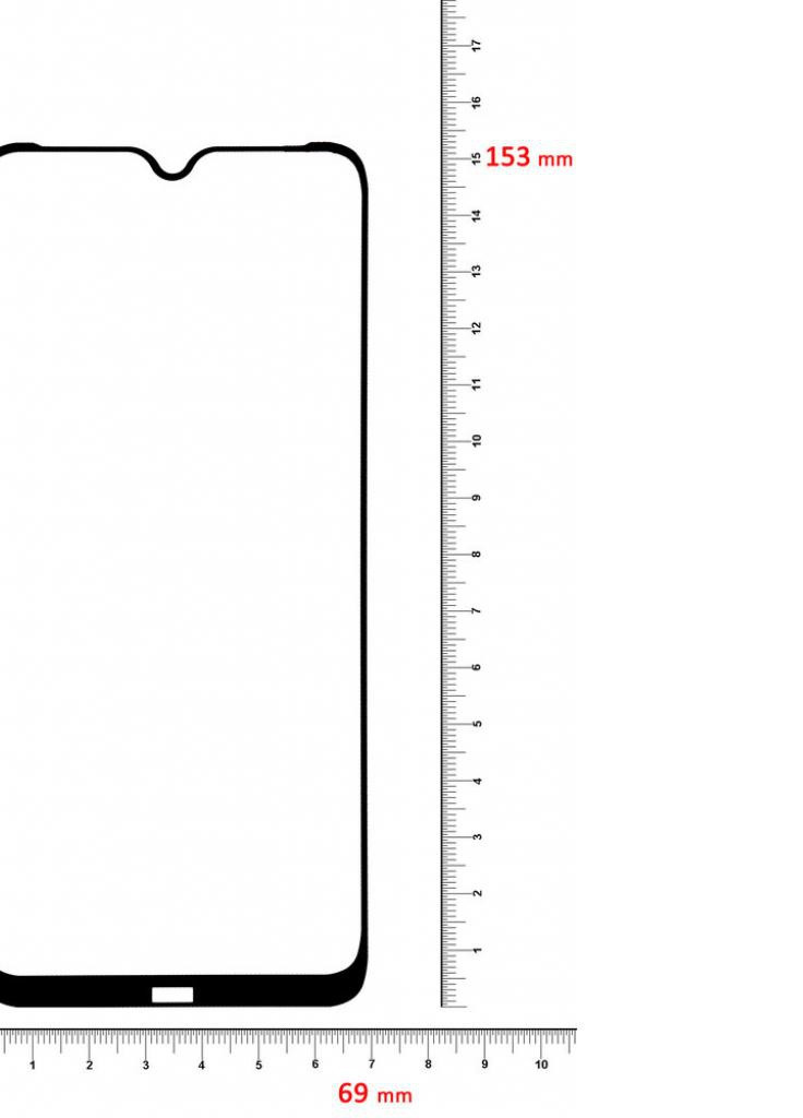 Стекло защитное Xiaomi Redmi Note 8T Black (704525) BeCover (203983847)