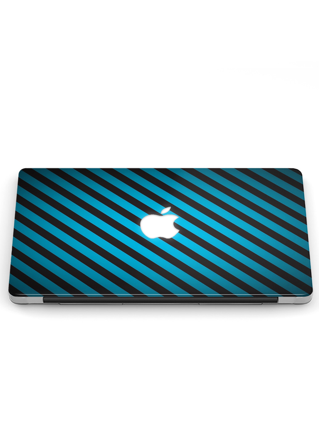 Чохол пластиковий для Apple MacBook Pro Retina 15 A1398 Абстракція (Dark blue stripes abstract) (6353-2731) MobiPrint (219124645)