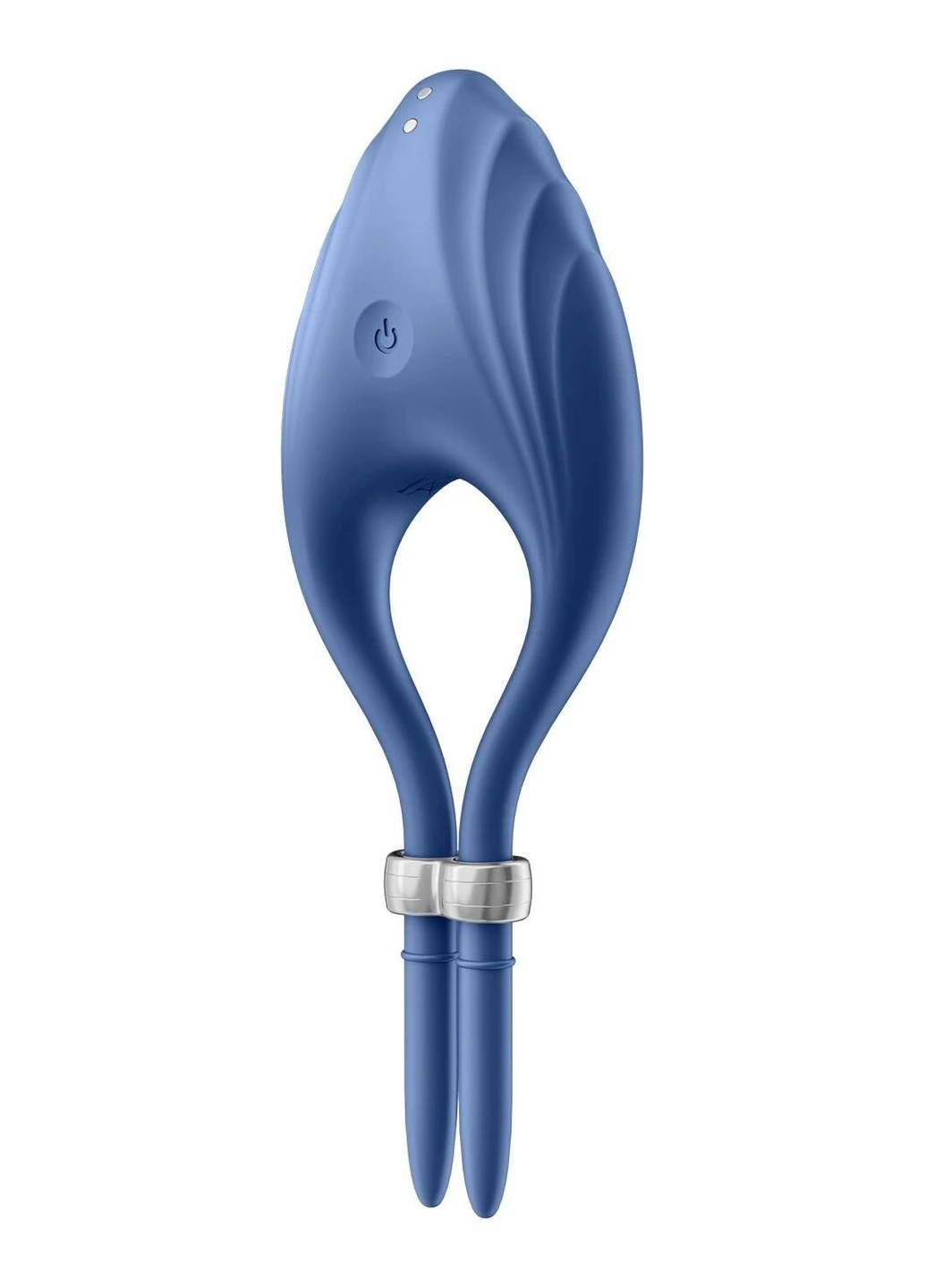 Эрекционное виброкольцо лассо Duelist Blue, 10 режимов, мощный мотор Satisfyer (254785256)