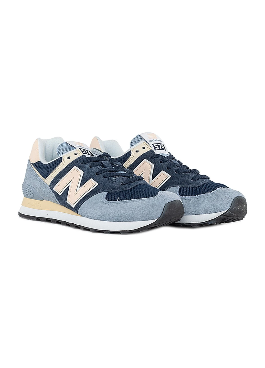 Кроссовки 574 New Balance голубые демисезоны (256006635)