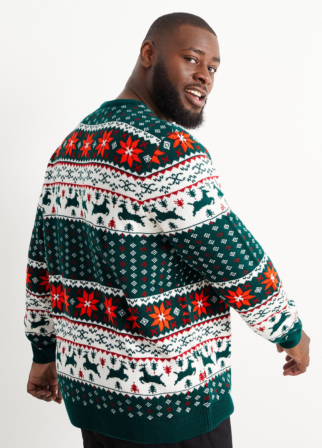 Темно-зелений демісезонний джемпер джемпер C&A