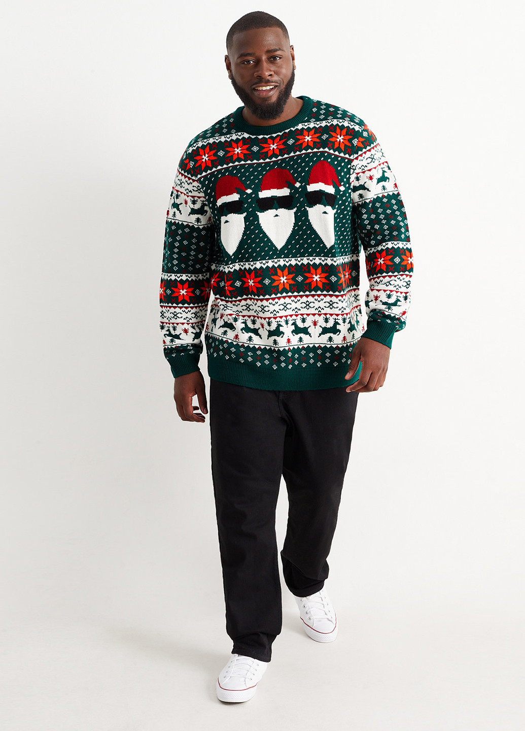 Темно-зелений демісезонний джемпер джемпер C&A