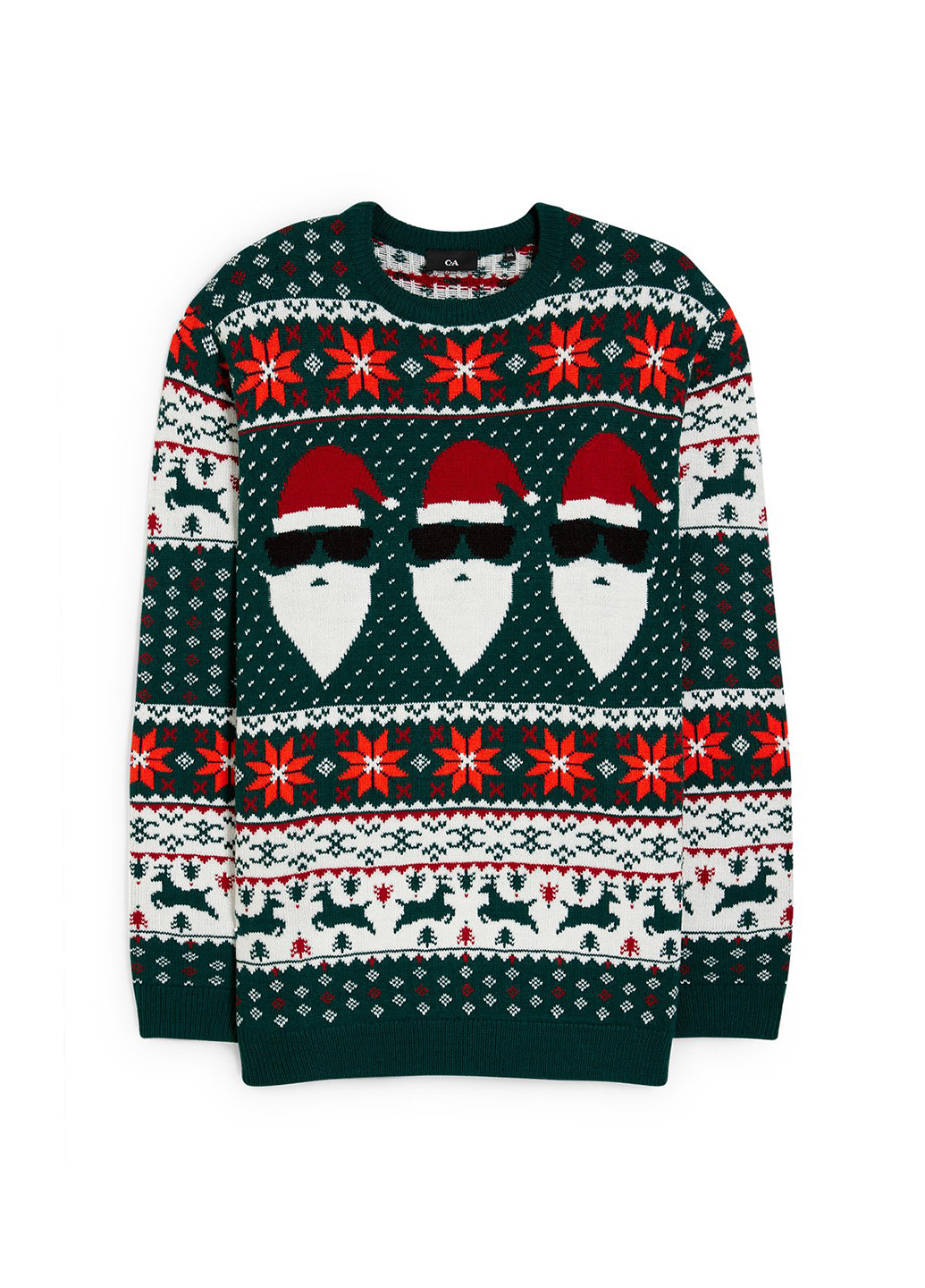 Темно-зелений демісезонний джемпер джемпер C&A