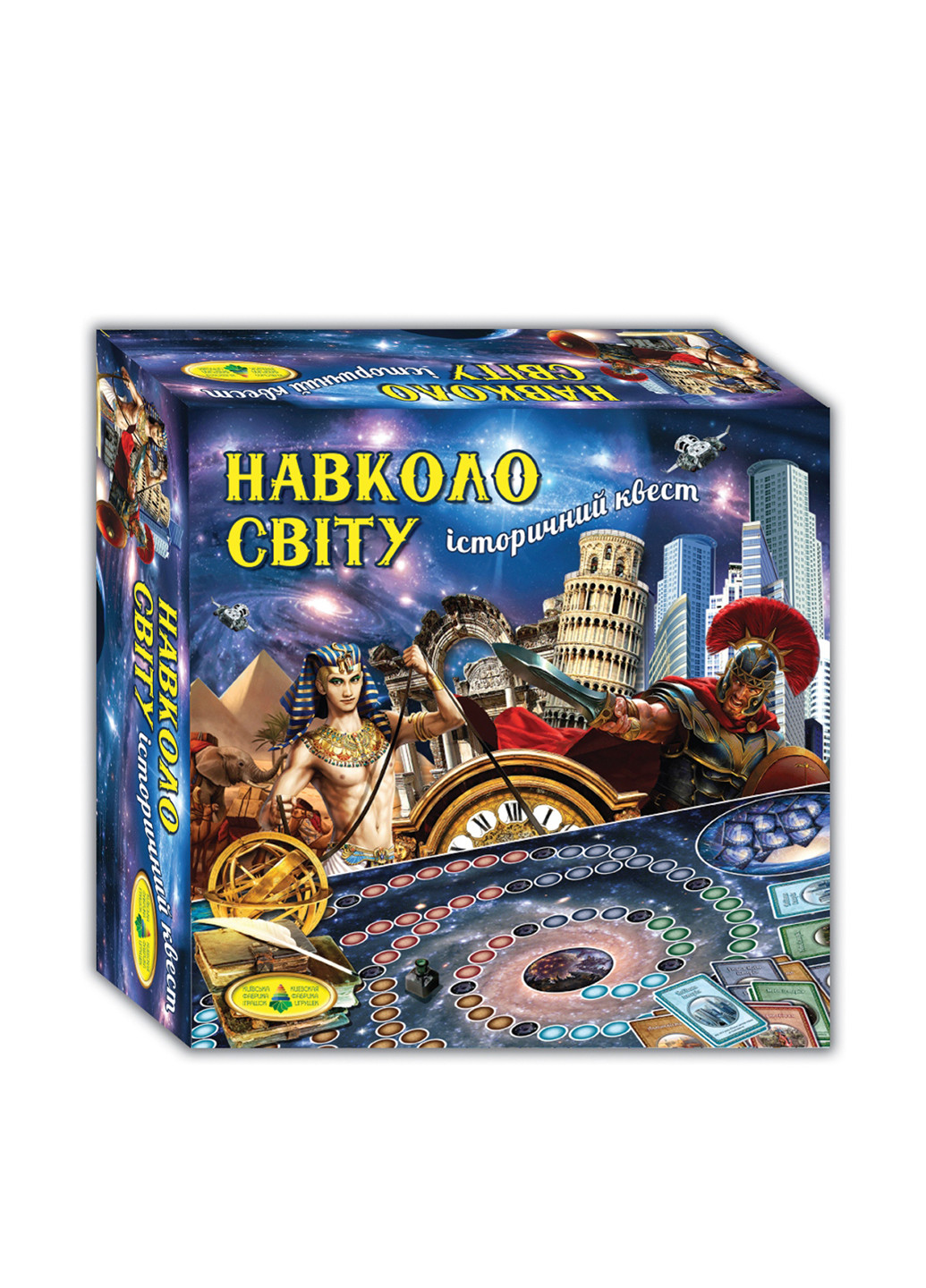 Обучающая игра Вокруг света Киевская фабрика игрушек (151191878)