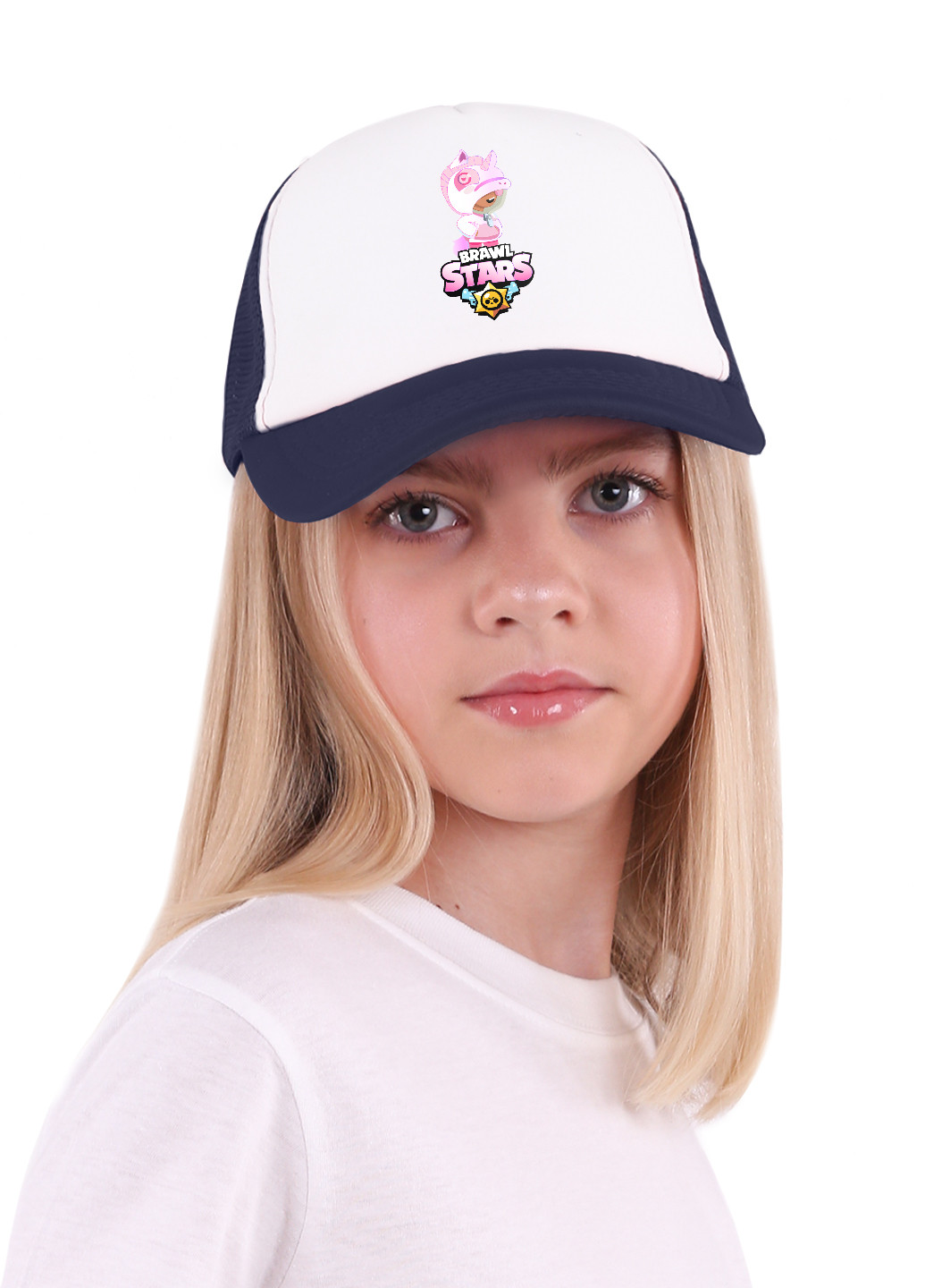 Кепка Тракер дитяча Леон Єдиноріг Бравл Старс (Leon Unicorn Brawl Stars) (33404-1472) MobiPrint (220824426)