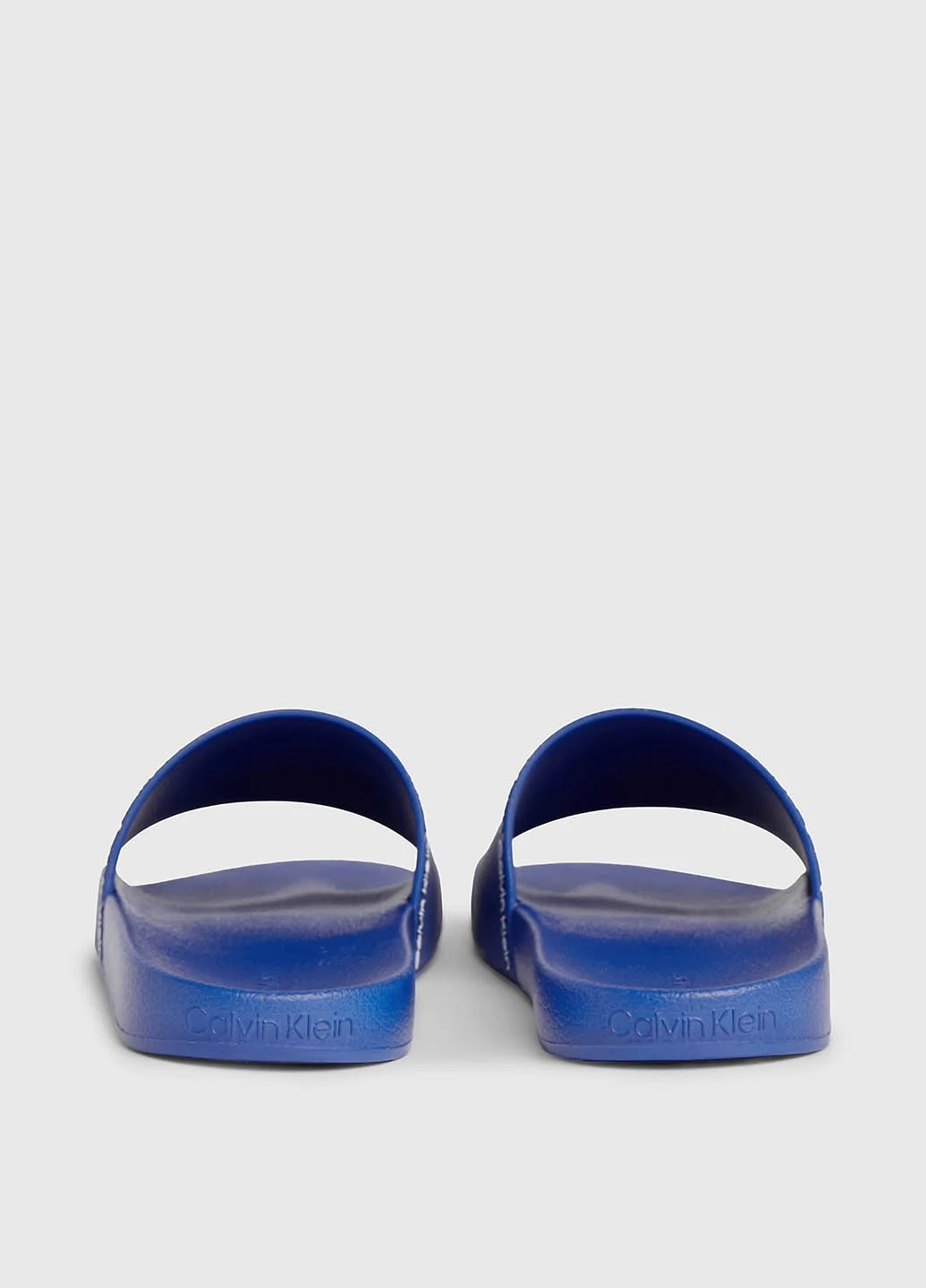 Синие кэжуал, пляжные шлепанцы Calvin Klein