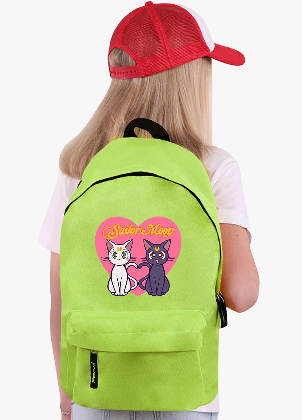 Детский рюкзак Місяць Кішки Сейлор Мун (anime Sailor Moon Cats) (9263-2849) MobiPrint (229078030)
