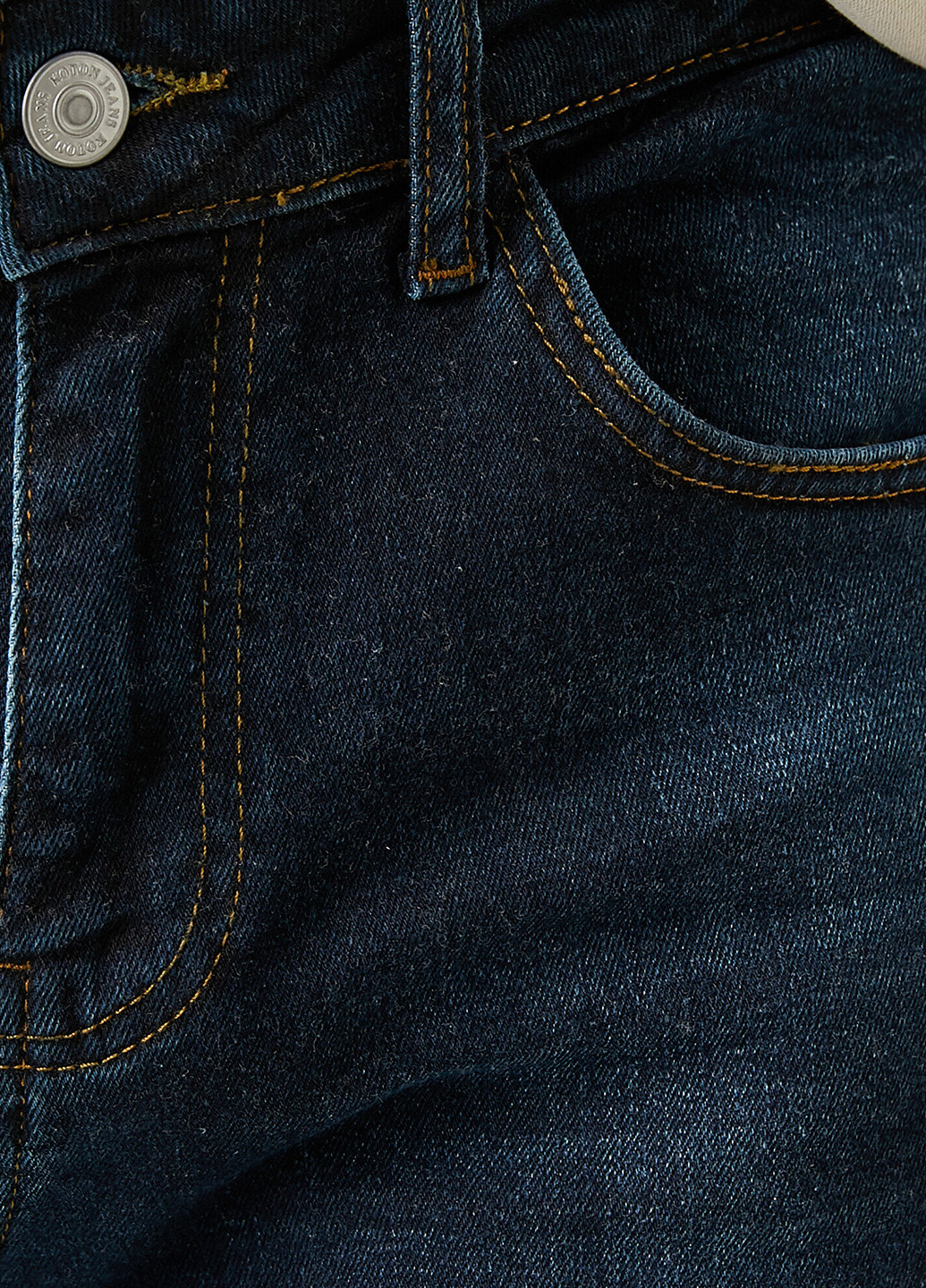 Темно-синие демисезонные слим джинсы KOTON
