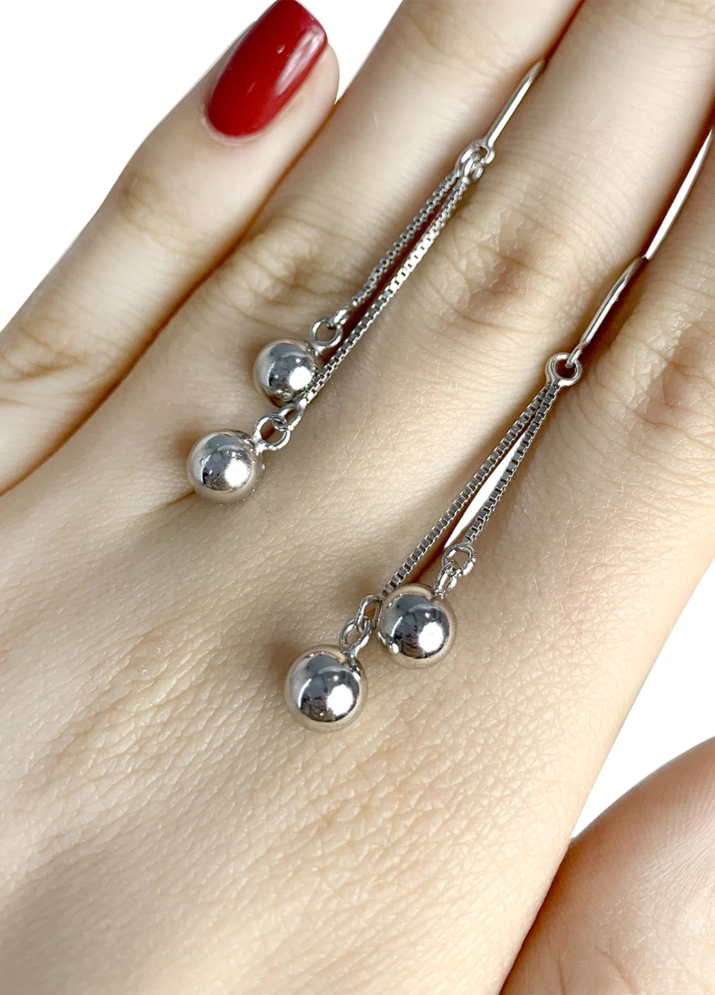 Сережки Silver Flame (132949890)