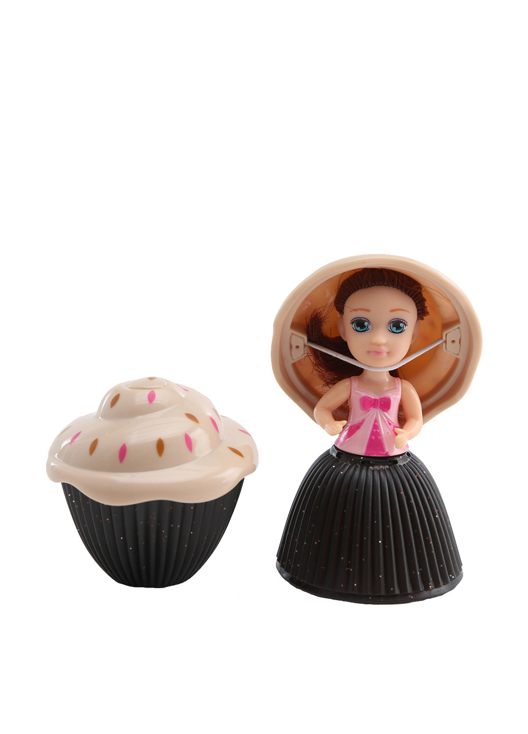 Кукла серии "Блестящий Мини-Капкейк" S2 (с ароматом, 12 видов в ассорт., в дисплее) Cupcake Surprise комбинированная