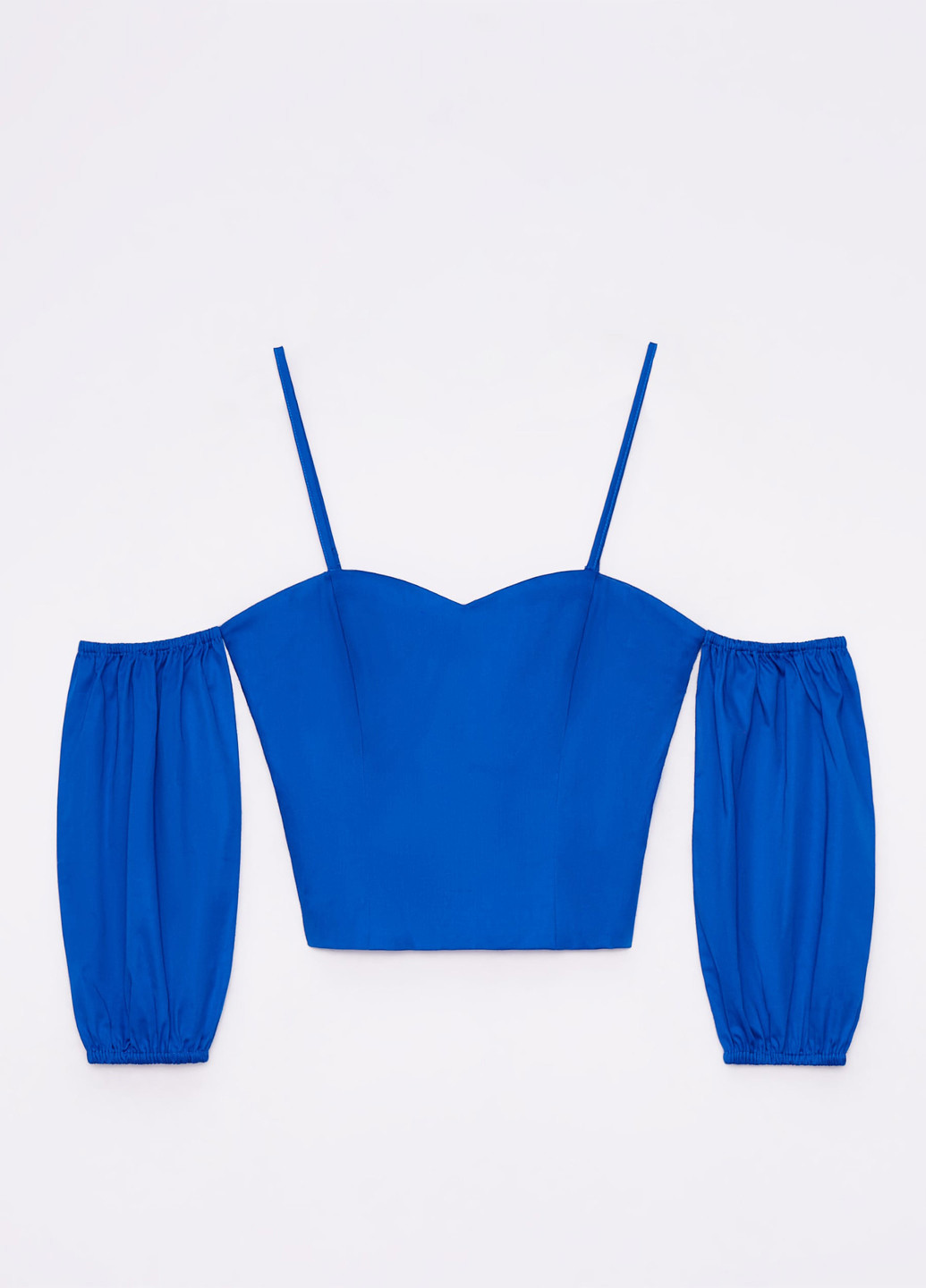 Синяя блуза Mohito