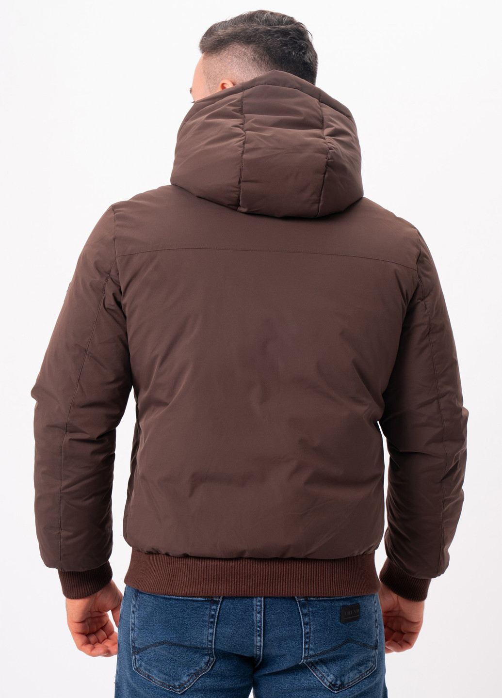 Кофейная зимняя куртка Trend Collection