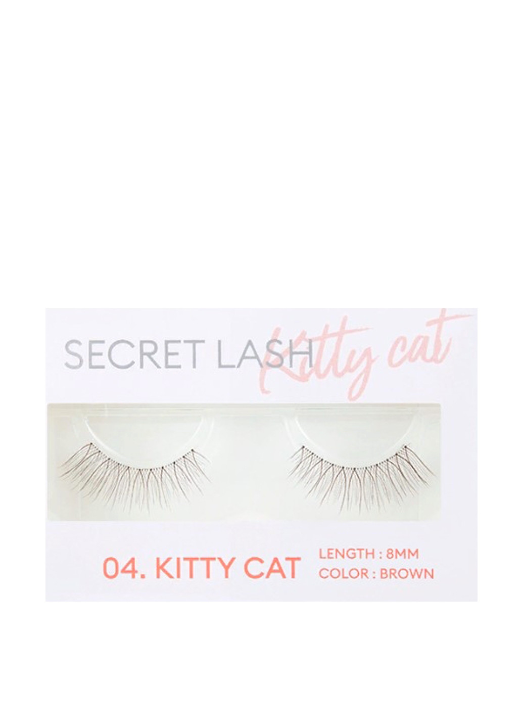 Накладные ресницы Secret Lash №4 Kitty Cat (1 пара) MISSHA (149169203)