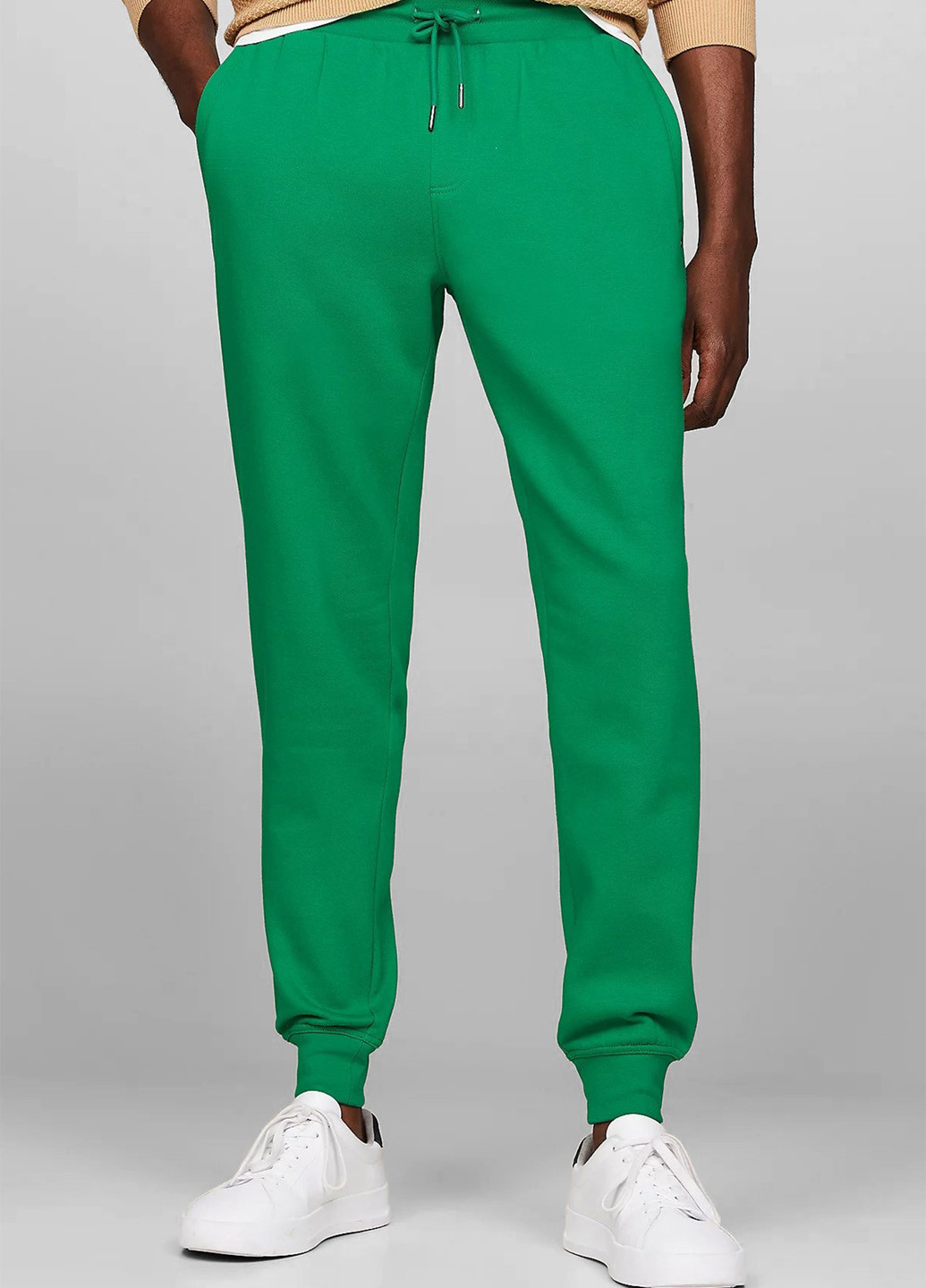 Зеленые кэжуал, спортивные демисезонные джоггеры брюки Tommy Hilfiger