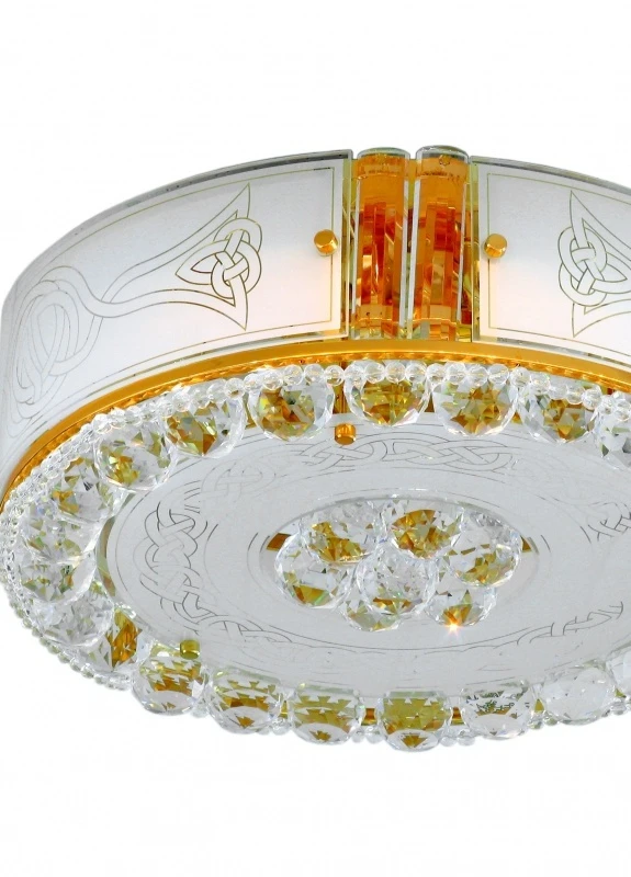 Люстра стельова торт велика кришталева BCL-238S/6 E14 Brille (253885975)
