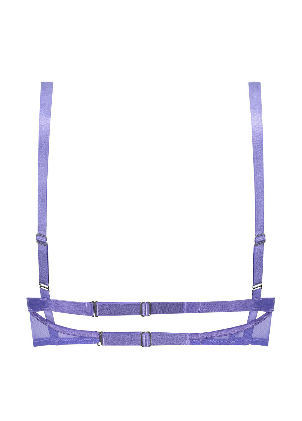 Бузковий бралетт бюстгальтер Hunkemoller без кісточок поліамід