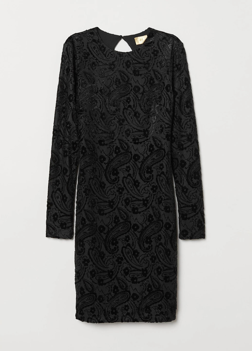 Чорна кежуал сукня футляр H&M турецькі огірки