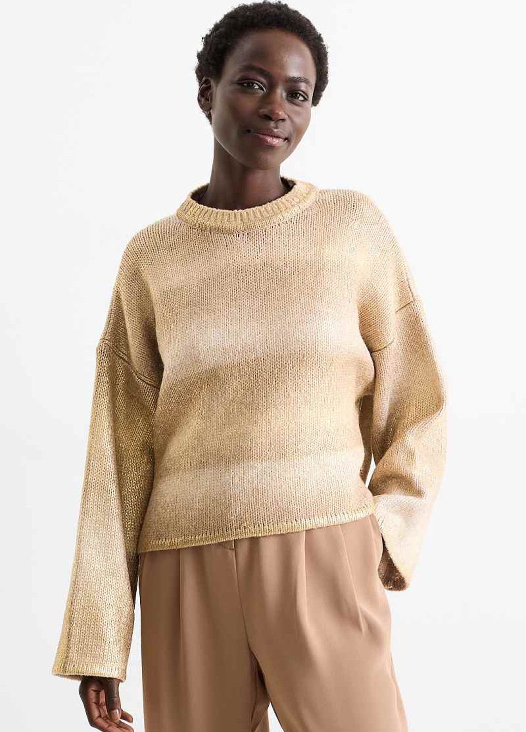 Бежевый демисезонный джемпер джемпер C&A