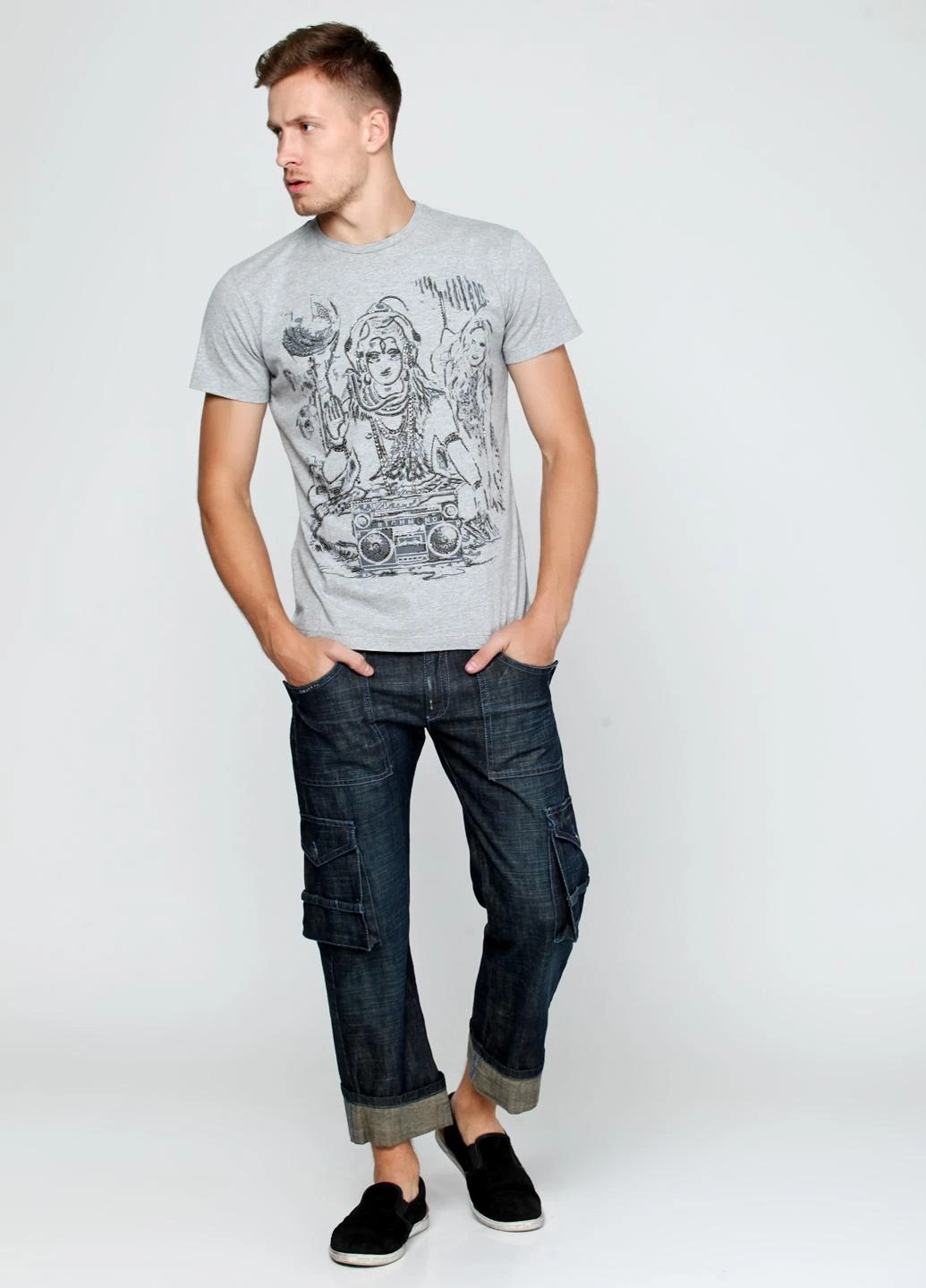 Синие демисезонные джинсы John Richmond