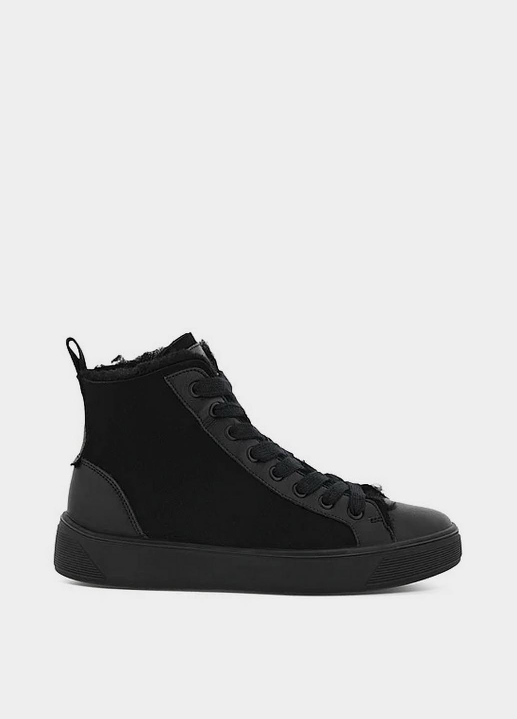 Зимние ботинки Ecco с логотипом из натуральной замши