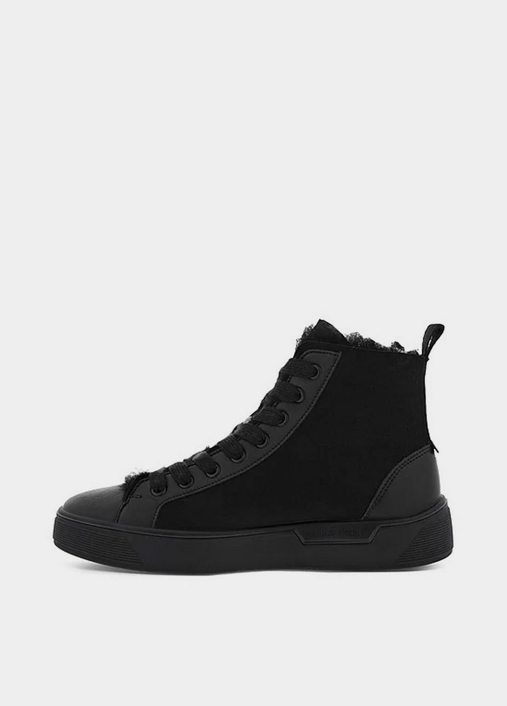 Зимние ботинки Ecco с логотипом из натуральной замши