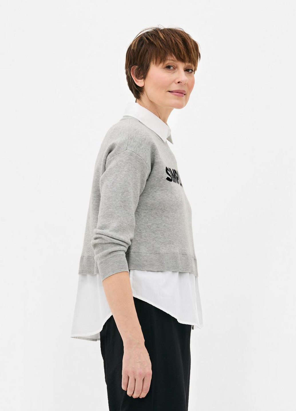 Сірий демісезонний светр Primark