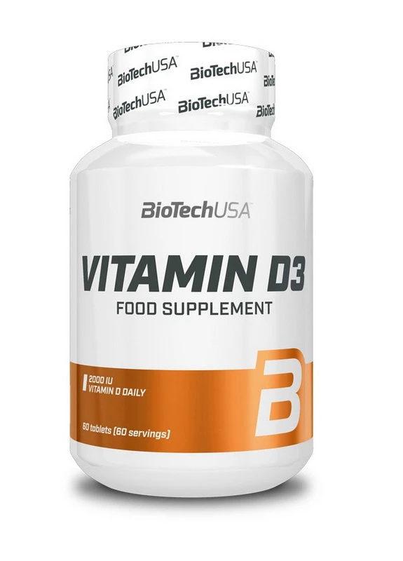 Вітамін D3 USA Vitamin D3 60 tab Biotech (254325709)
