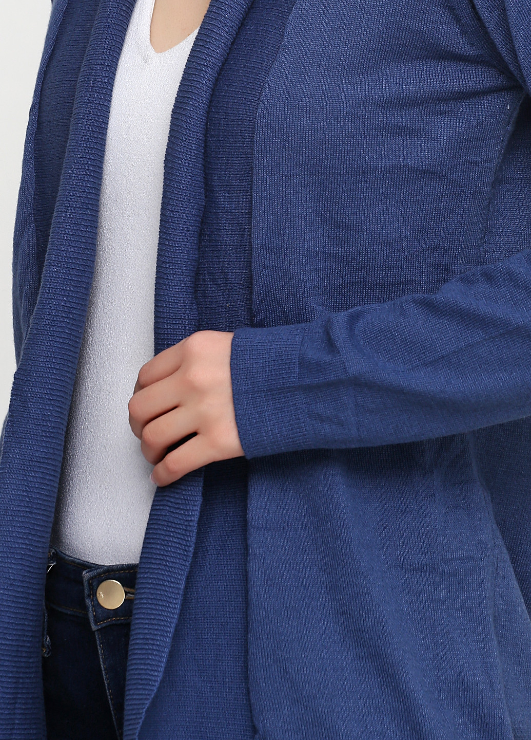 Темно-синий демисезонный кардиган CHD