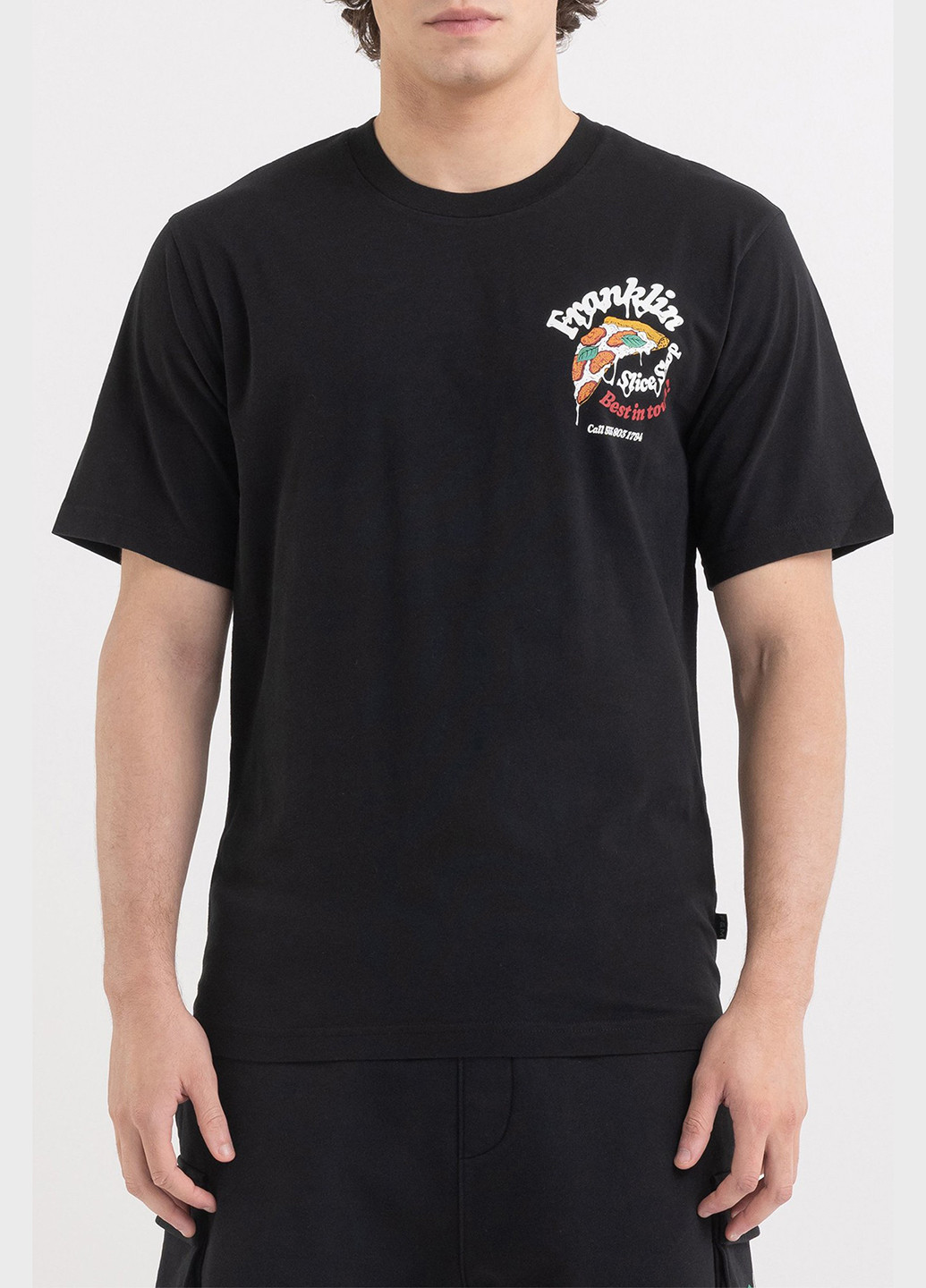 Черная футболка Franklin & Marshall