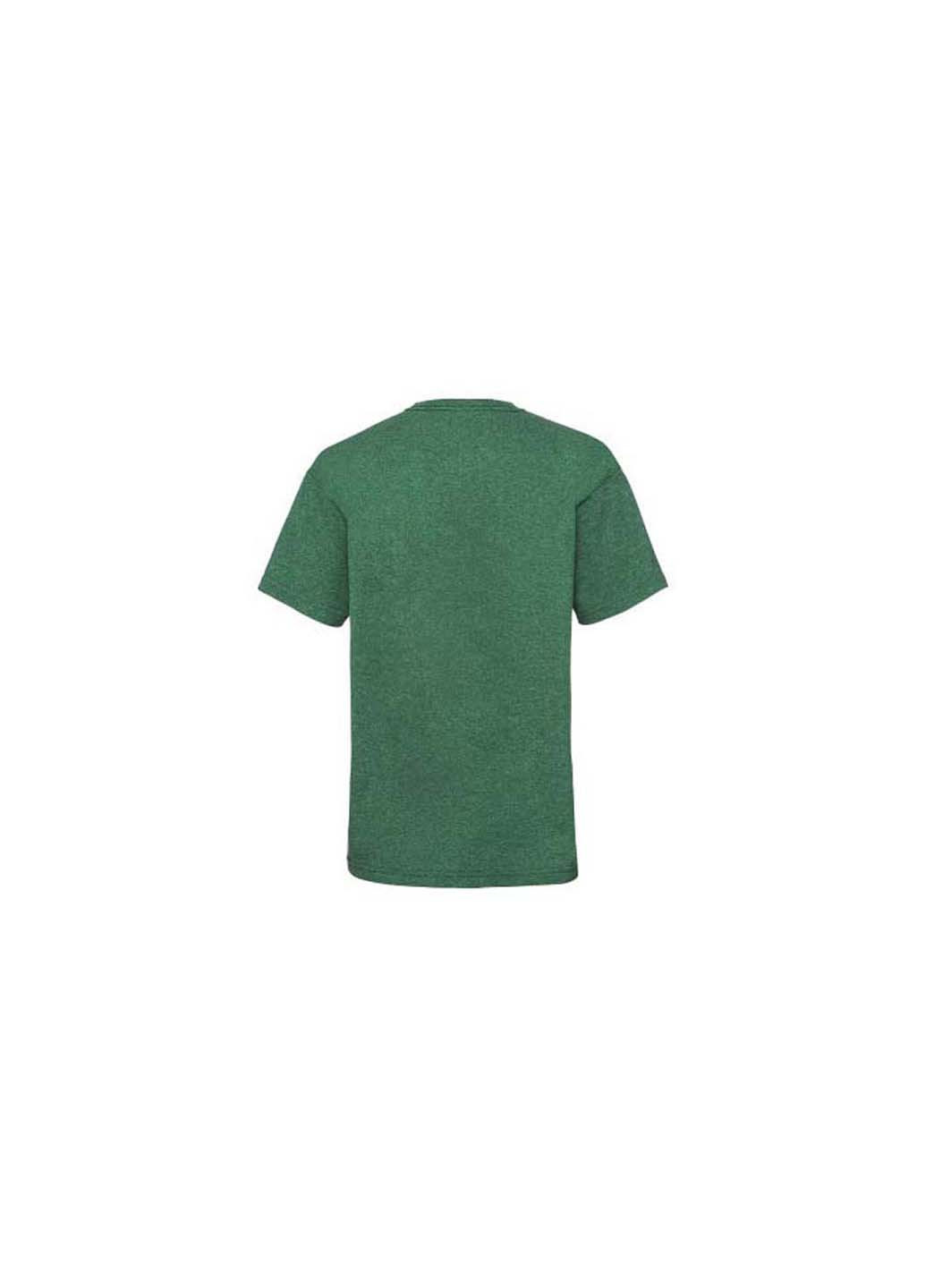 Зеленая демисезонная футболка Fruit of the Loom 0610330RX164