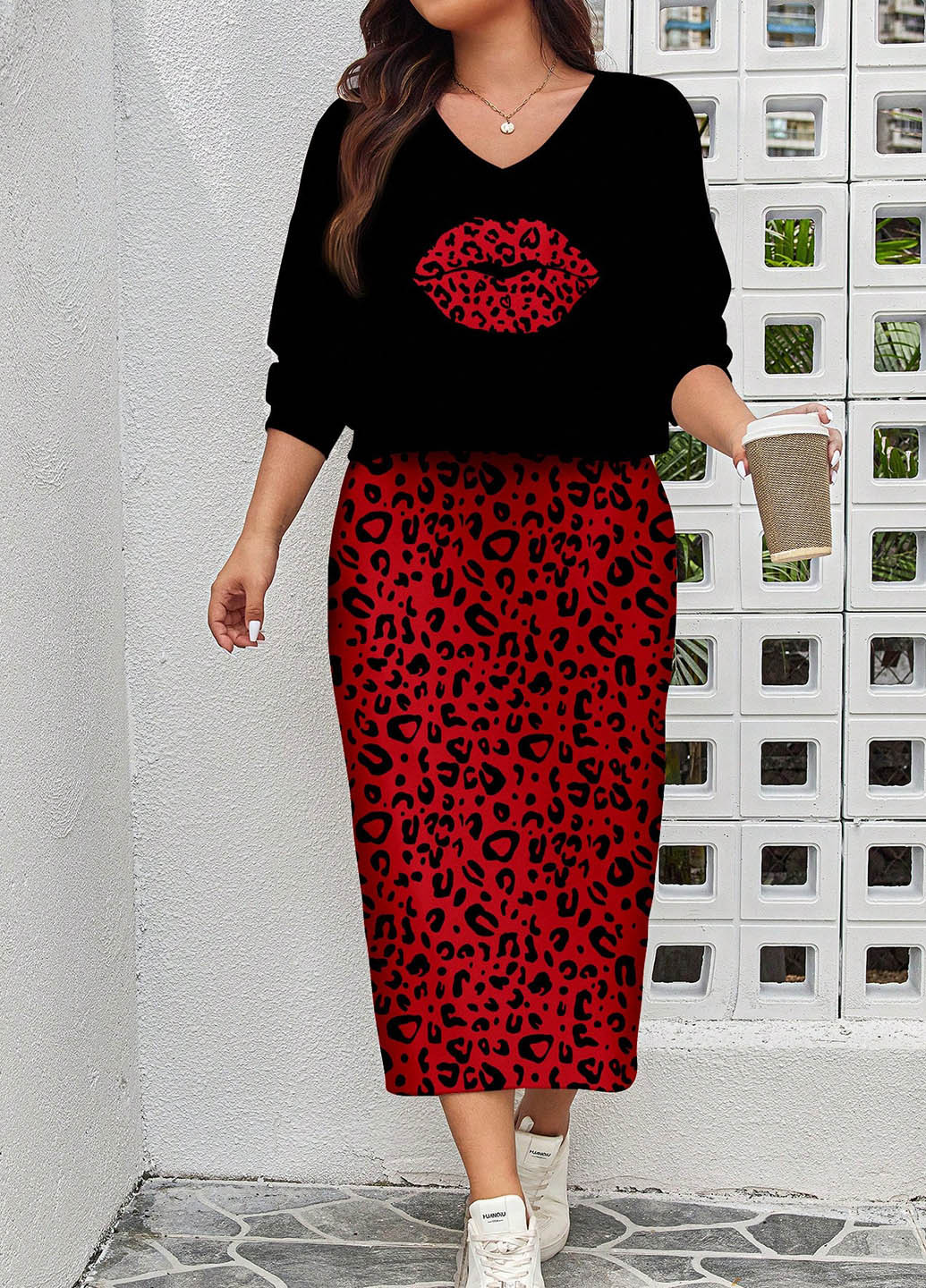 Костюм (свитшот, платье) SHEIN (366268585)