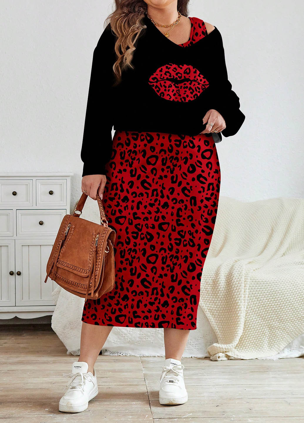 Костюм (свитшот, платье) SHEIN (366268585)