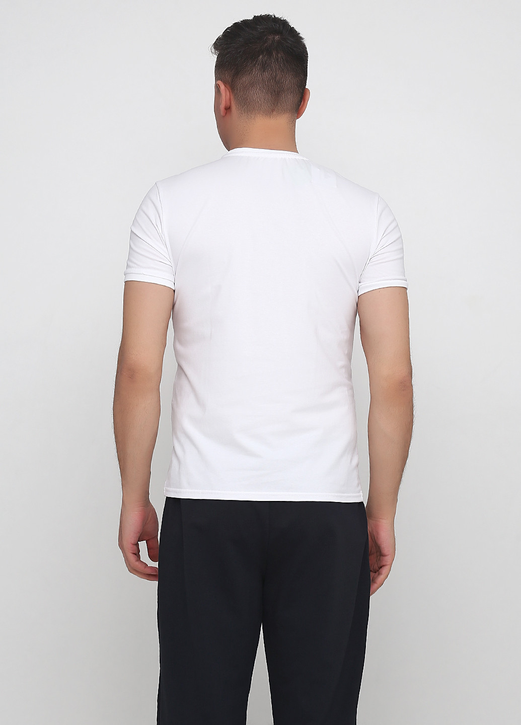Біла футболка чоловіча 19м440-24 біла Malta
