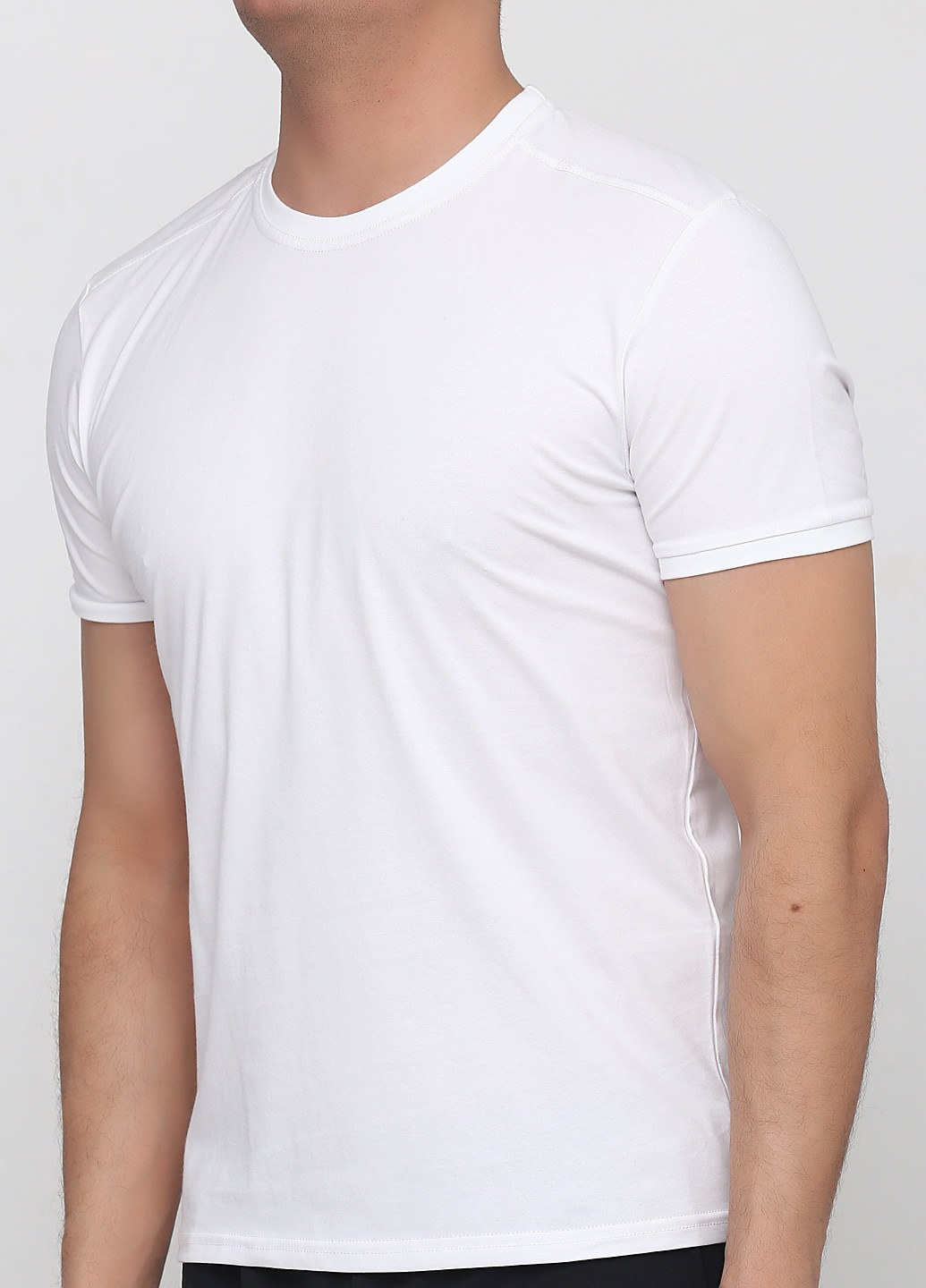 Біла футболка чоловіча 19м440-24 біла Malta