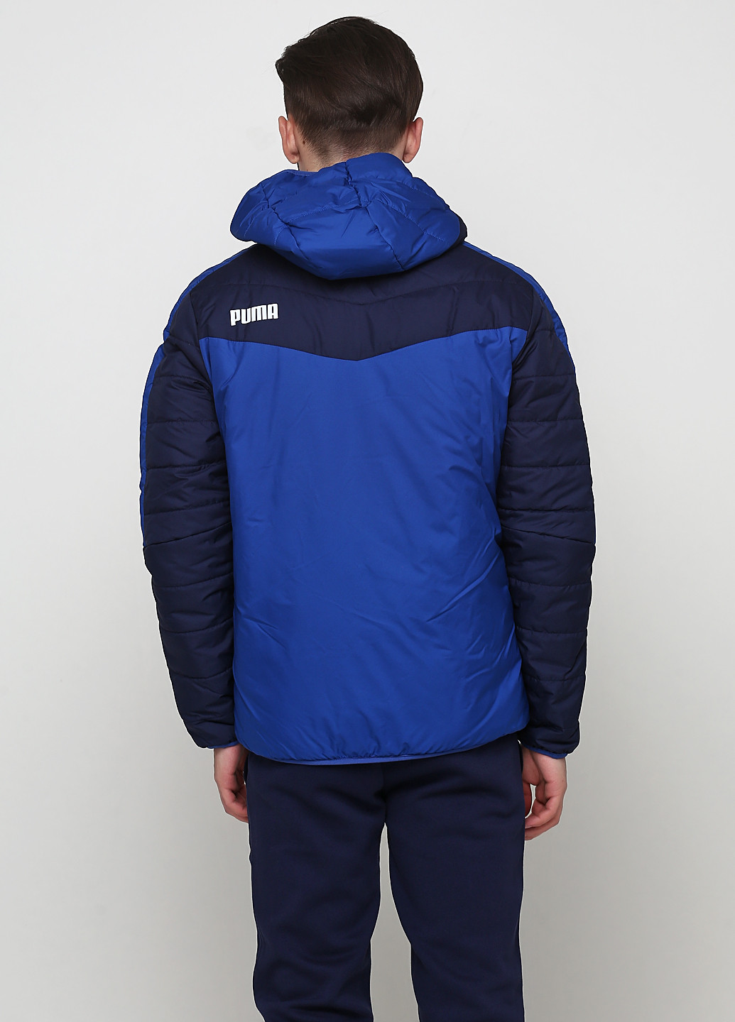 Темно-синяя демисезонная куртка Puma WarmCELL Padded Jacket