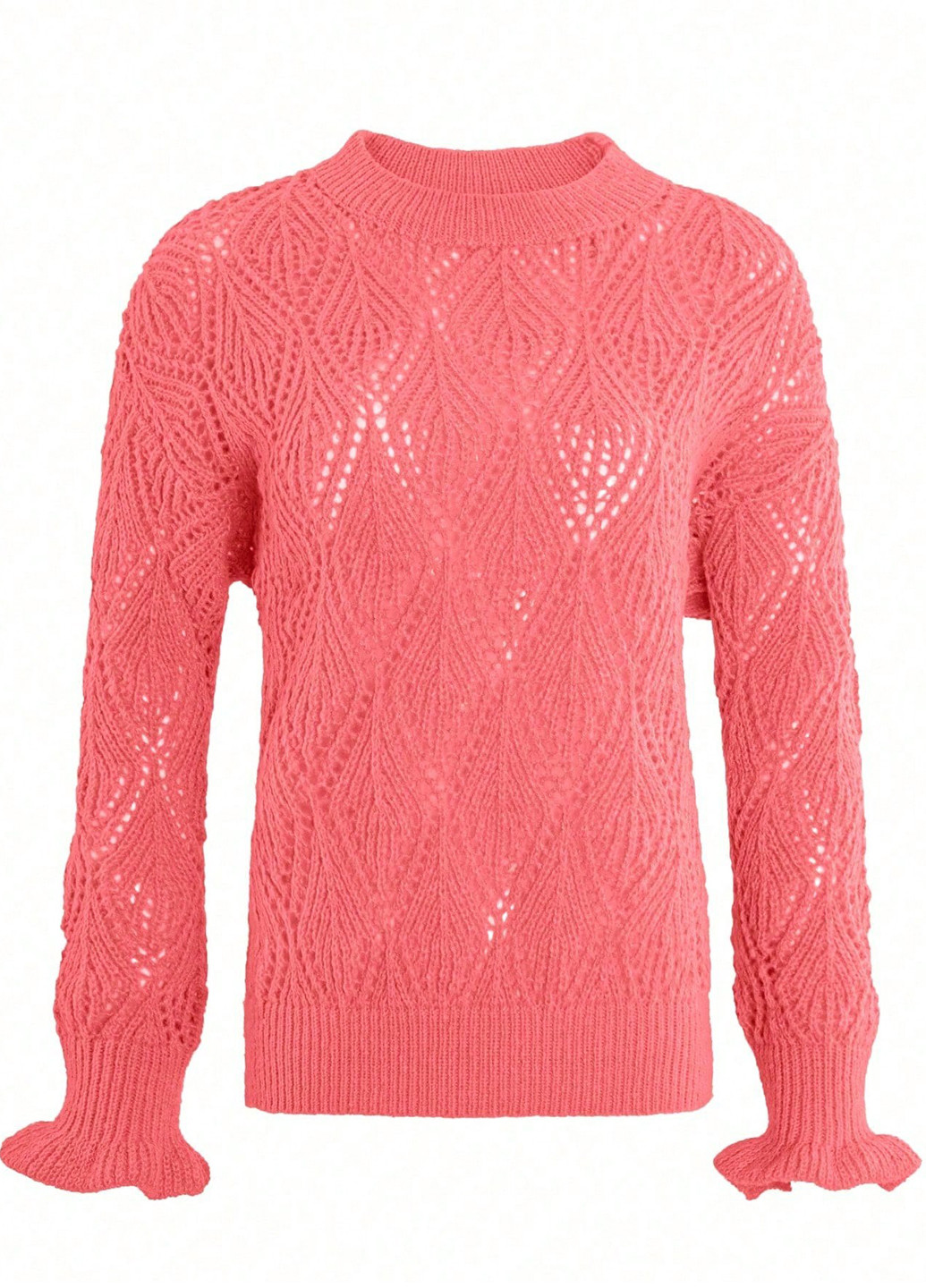 Світло-рожевий демісезонний джемпер джемпер SHEIN