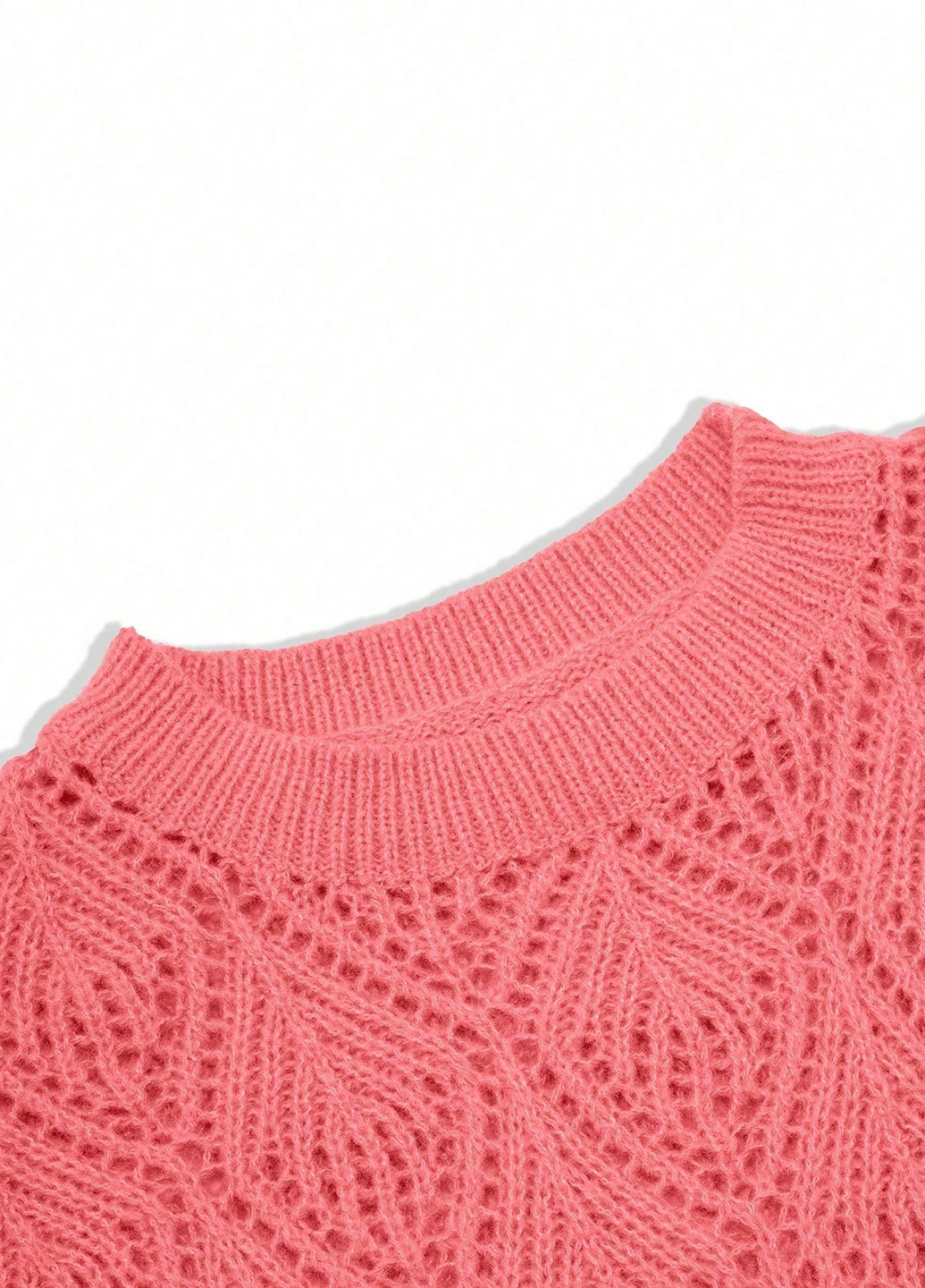 Світло-рожевий демісезонний джемпер джемпер SHEIN